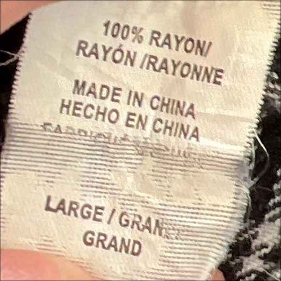 Rails Hunter Plaid Button Up Black Sky Ivory Large - Picture 6 of 12